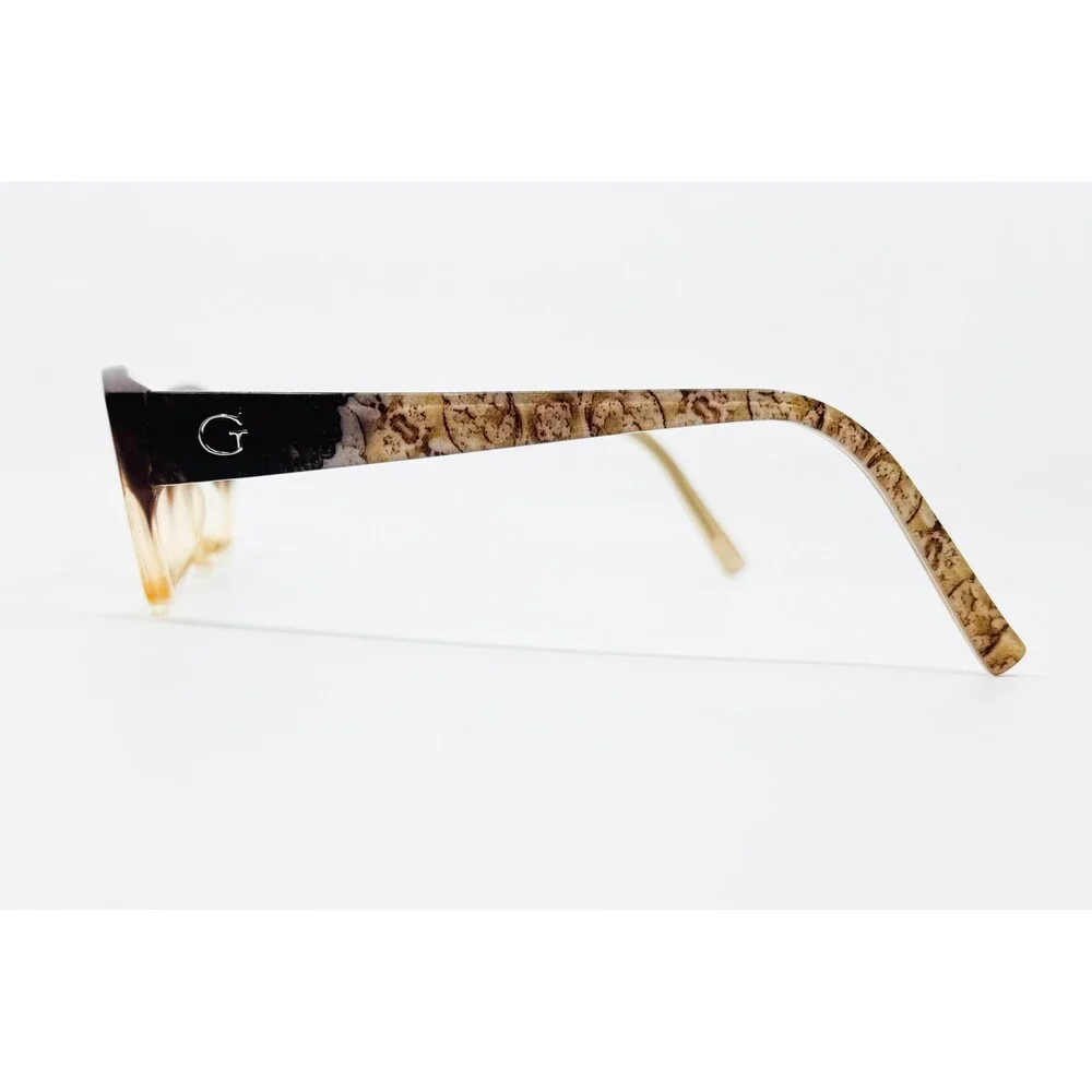 Guess Eyeglasses Womens Brown Ombre Cat Eye GU2485-3 P42 54-16-135